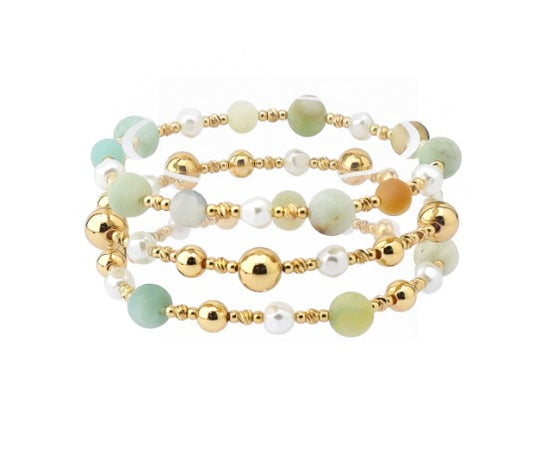 Greta Amazonite Bracelets