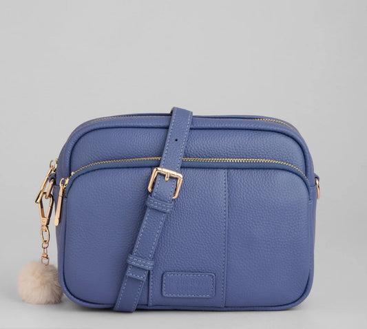 Pom Pom London Original Plus Bag Lupin Blue