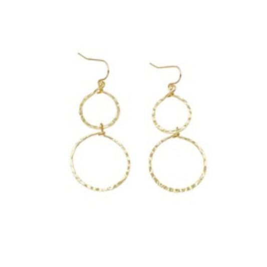 Yaz Gold Earrings