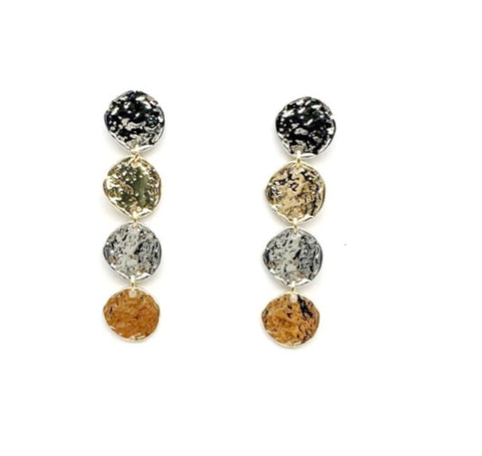 Tuffy Gold Silver Earrings