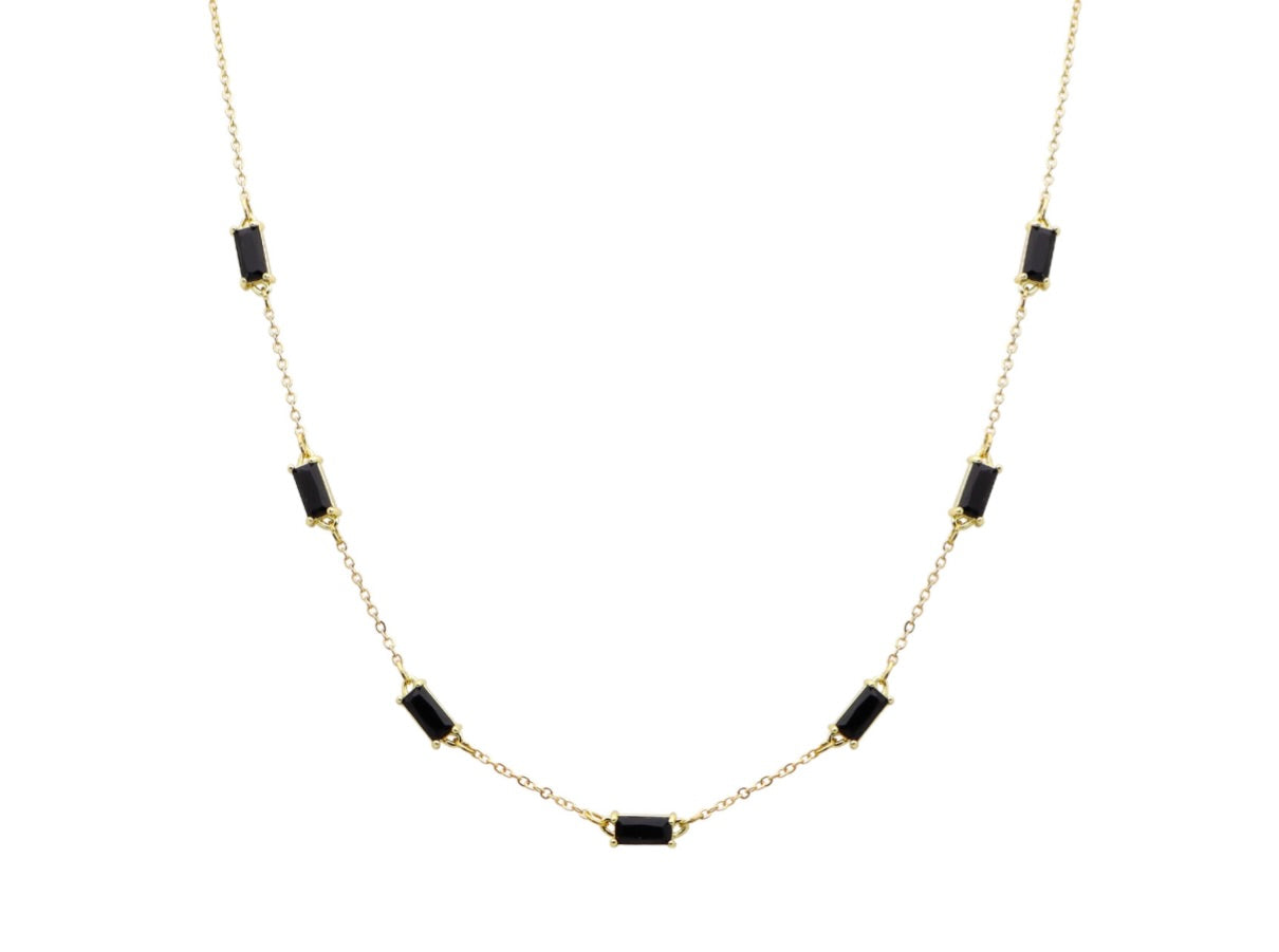 Fiz Black Necklace