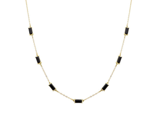 Fiz Black Necklace