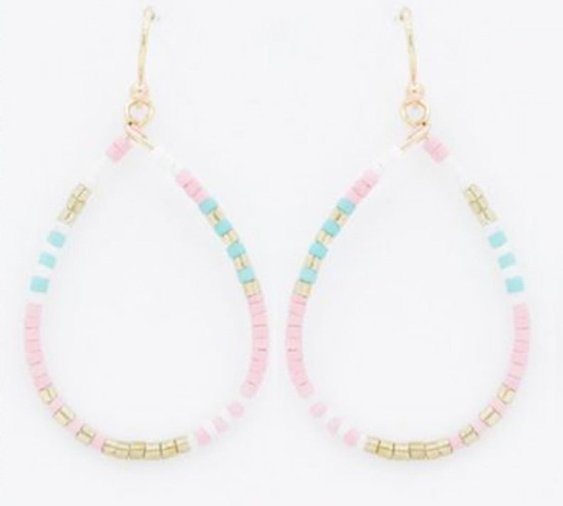 Ryan Pink Multi Earrings
