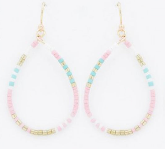 Ryan Pink Multi Earrings