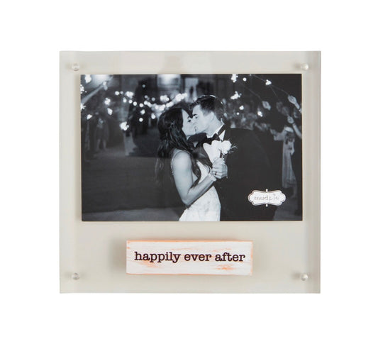 HAPPILY EVER AFTER ACRYLIC FRAME