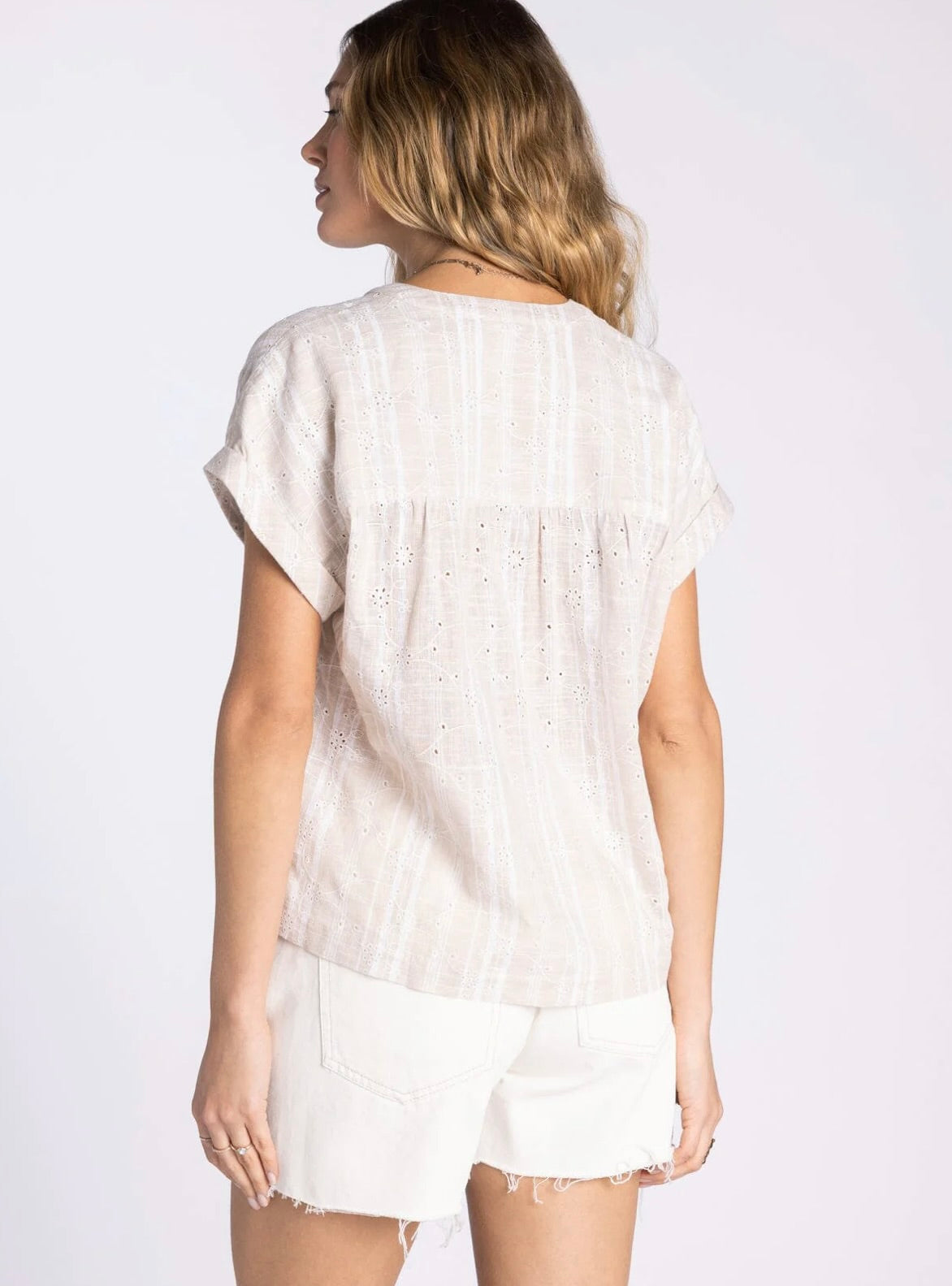 CARNATION TOP-Taupe