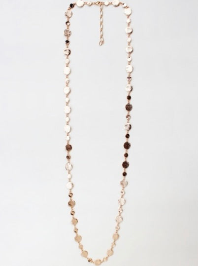 Chev Gold Necklace