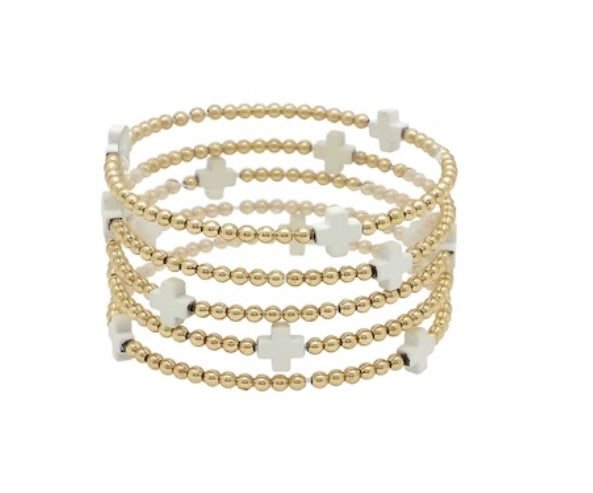 Grant White Braclets
