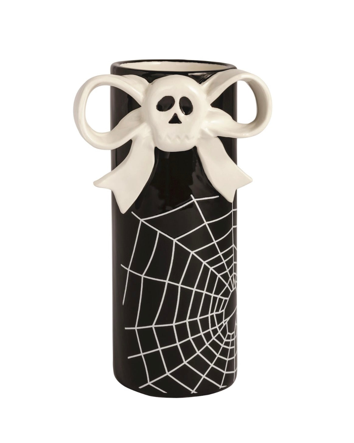 SKULL BOW STEM VASE