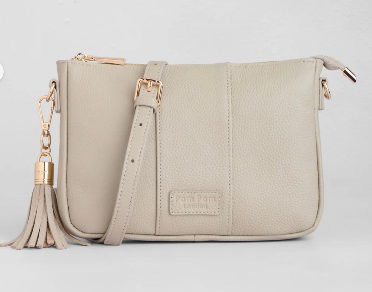 City Slim Crossbody Bag Stone