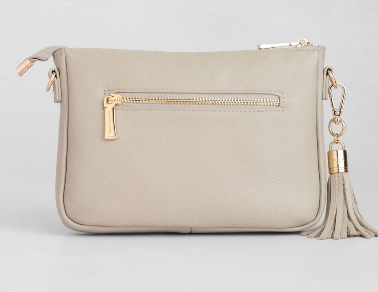 City Slim Crossbody Bag Stone
