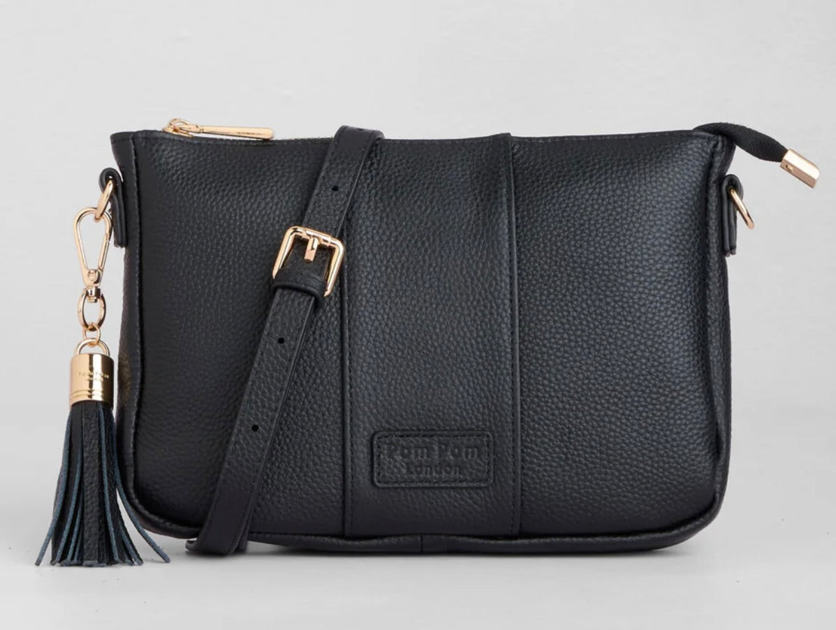 City Slim Crossbody Bag Black