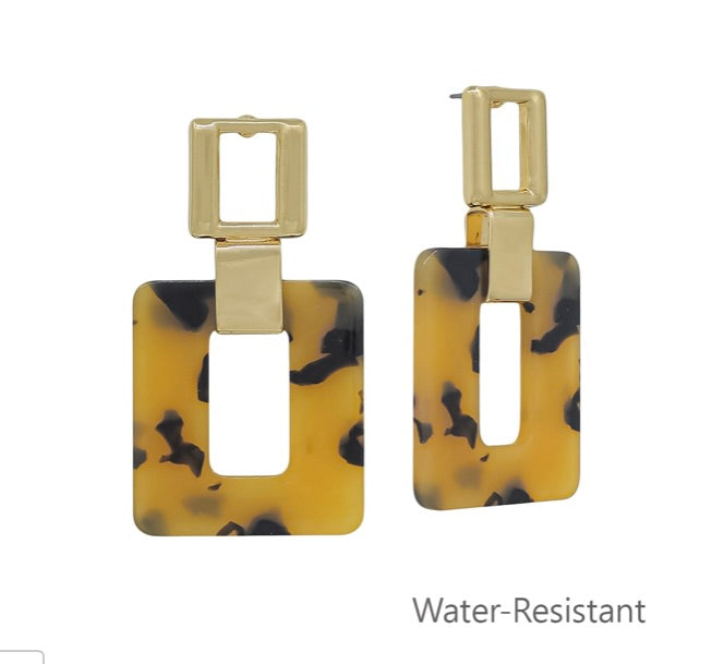 VAL TORTOISE-Earrings