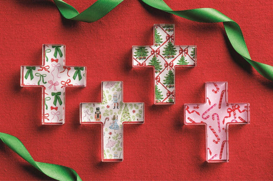 MINI ACRYLIC CHRISTMAS CROSS