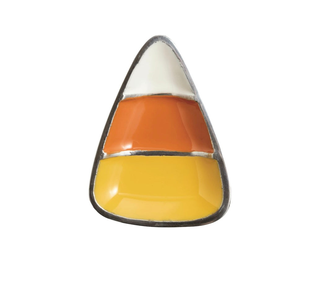 CANDY CORN TRINKET DISH
