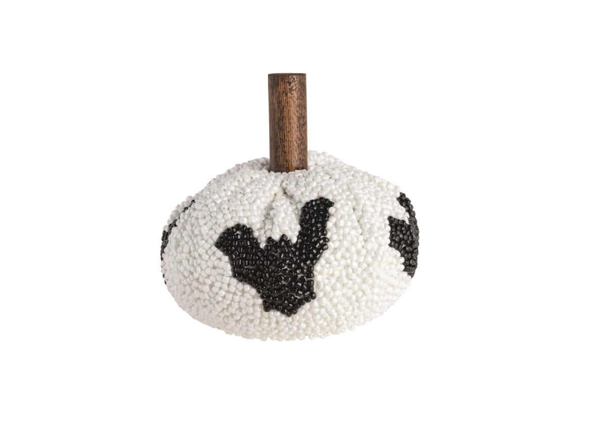 BAT PUMPKIN BEADED PUMPKIN