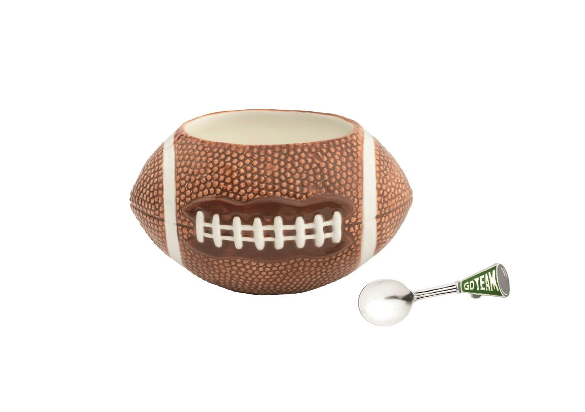 FOOTBALL DIP BOWL SET