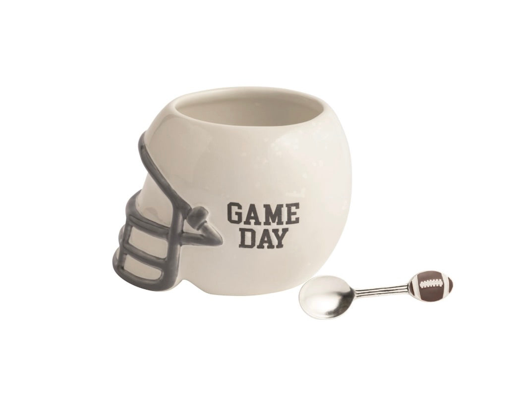 FOOTBALL HELMET DIP BOWL SET