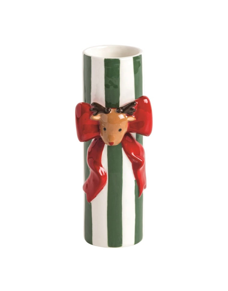 REINDEER BOW STEM VASE