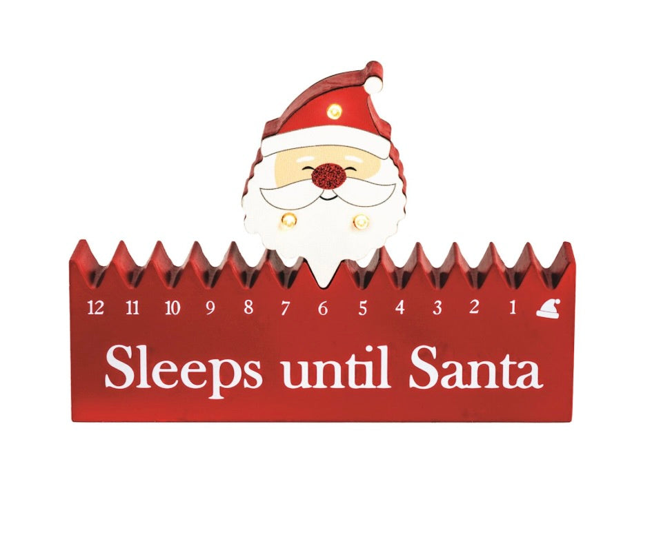 SANTA COUNTDOWN BLOCK