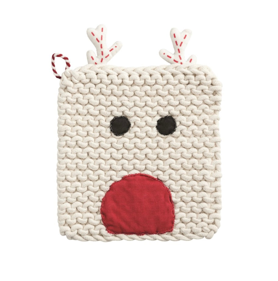 REINDEER XMAS POTHOLDER