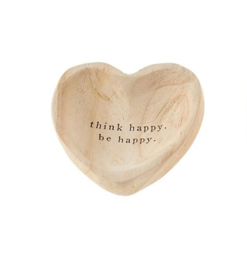HEART TRINKET TRAY-Think Happy