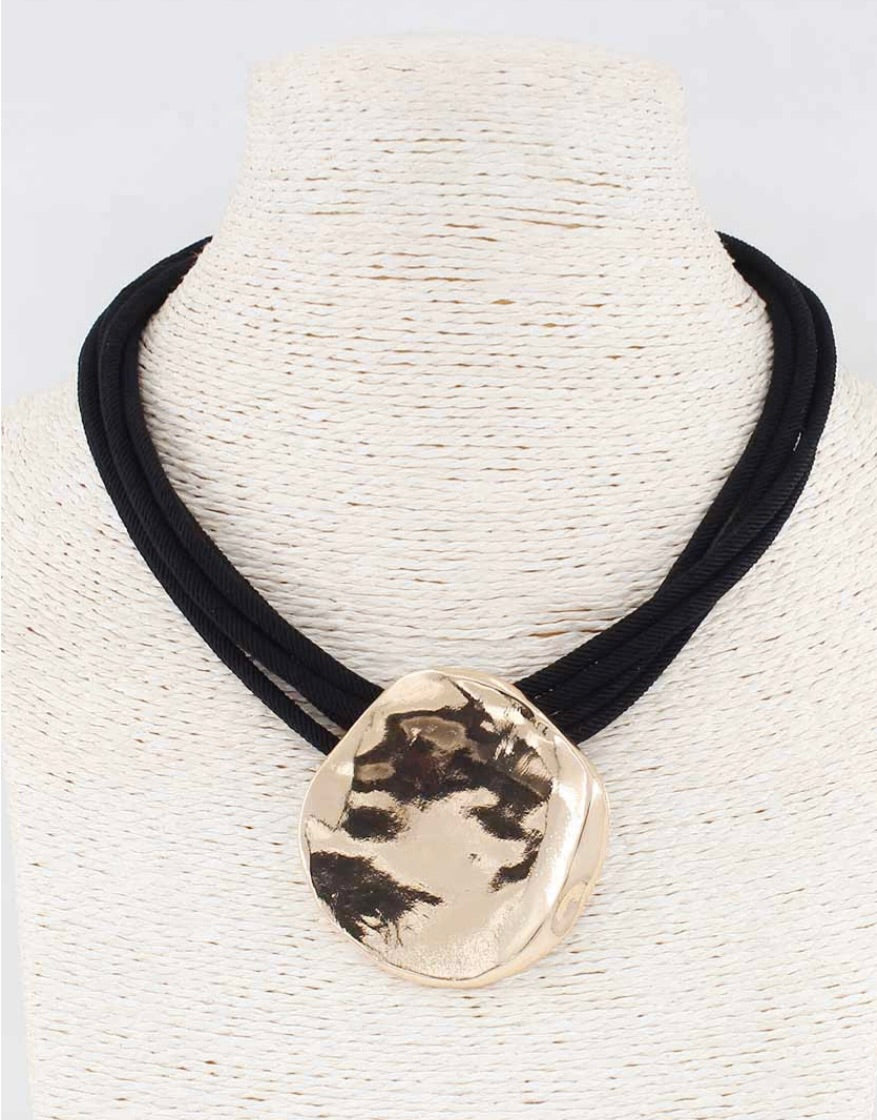Foster Black Necklace