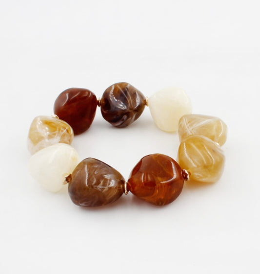 HUGO BROWN MULTI Bracelet