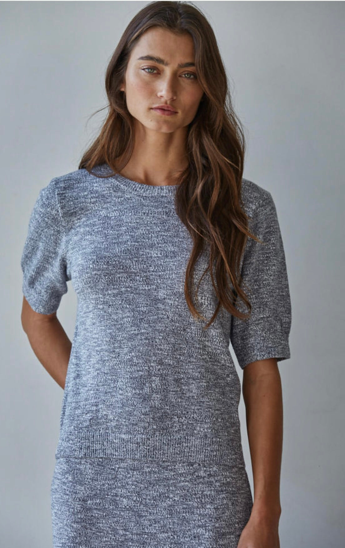 Aelin Top-Heather Gray