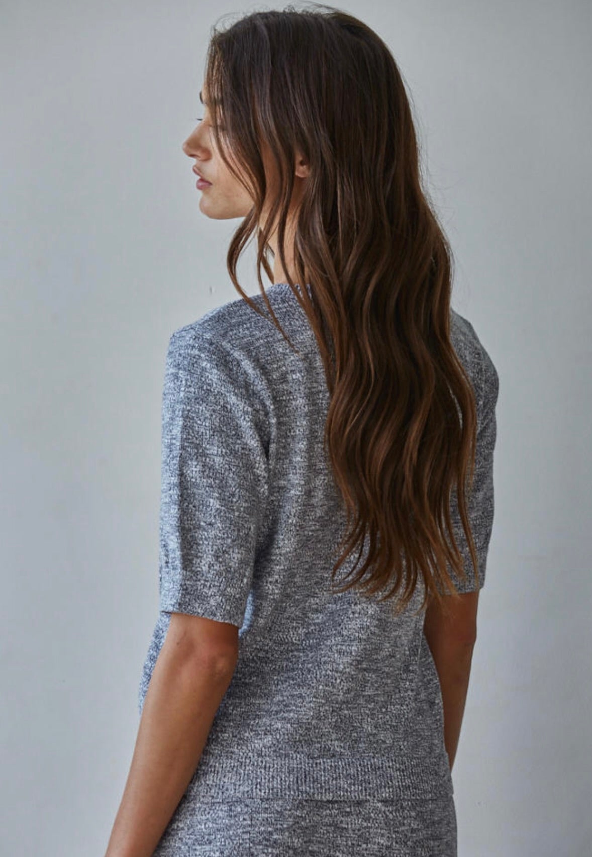 Aelin Top-Heather Gray