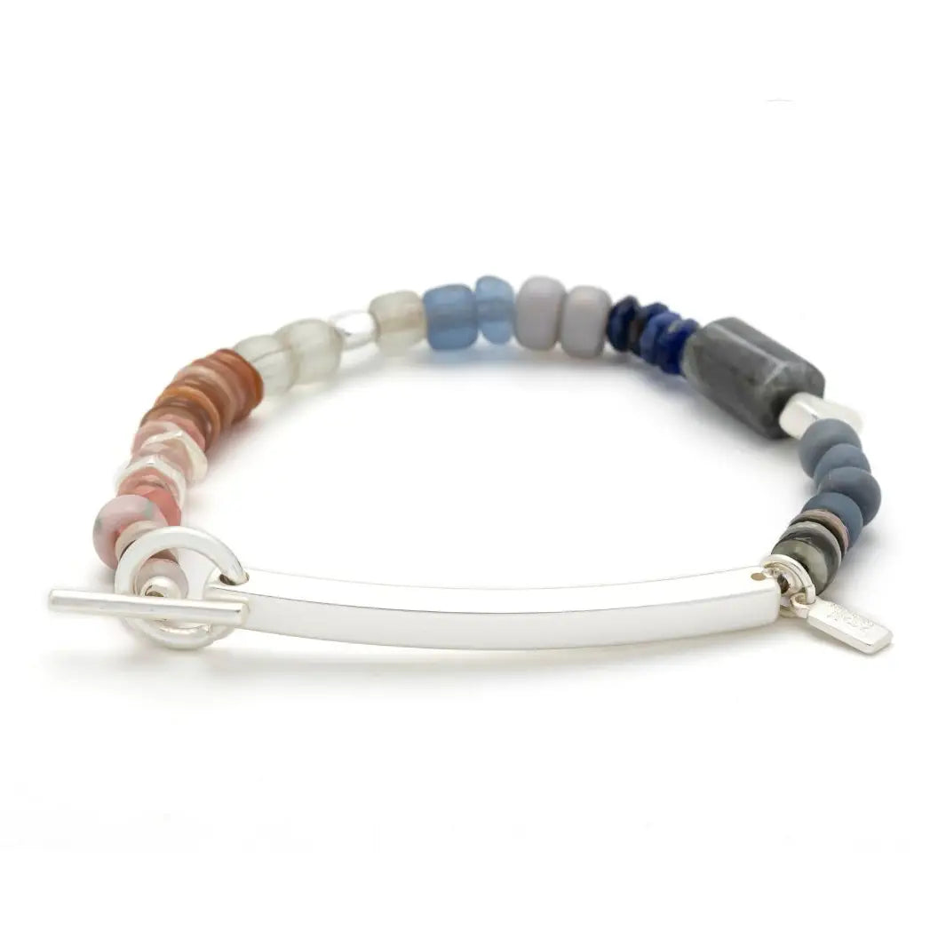 Hidden Message Bracelet - Amazing/Labradorite/Silver
