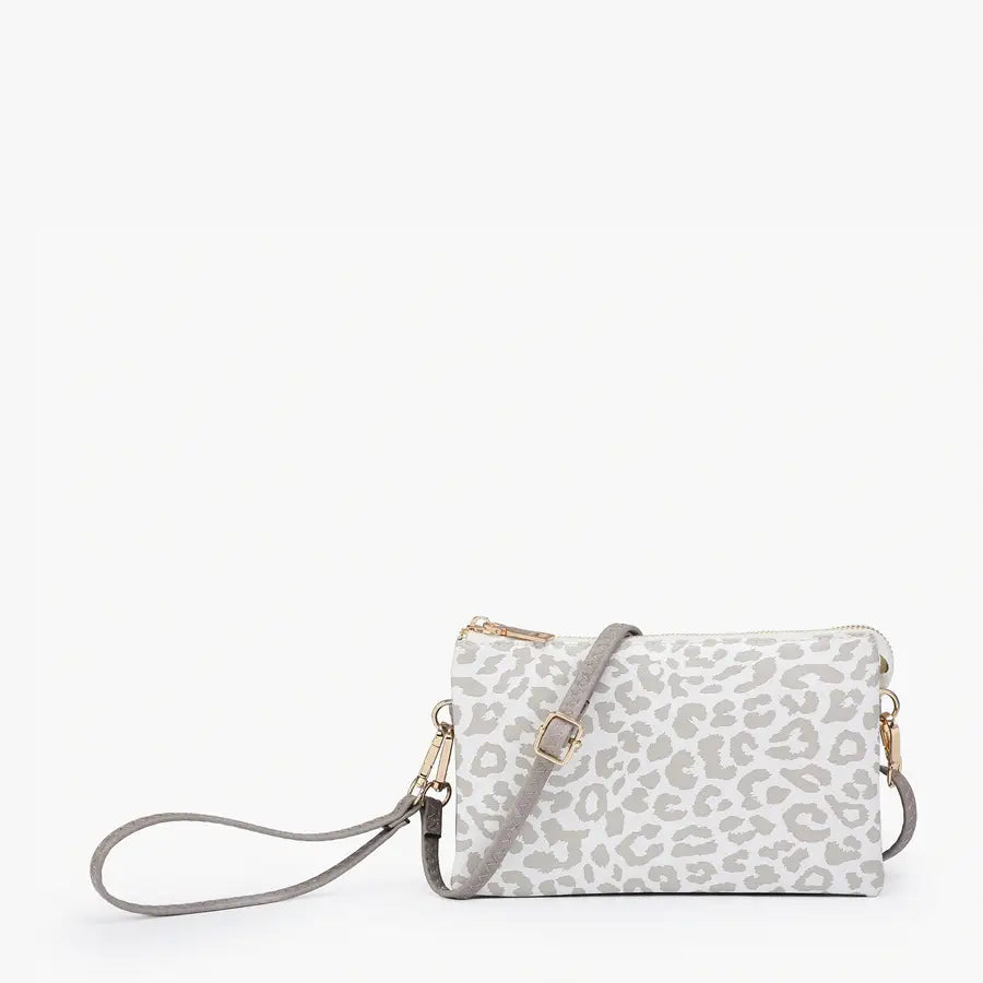Riley 3 Compartment Crossbody/Wristlet