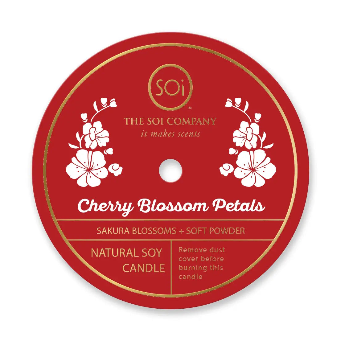 Cherry Blossom Valentine's Icon 12oz Candle