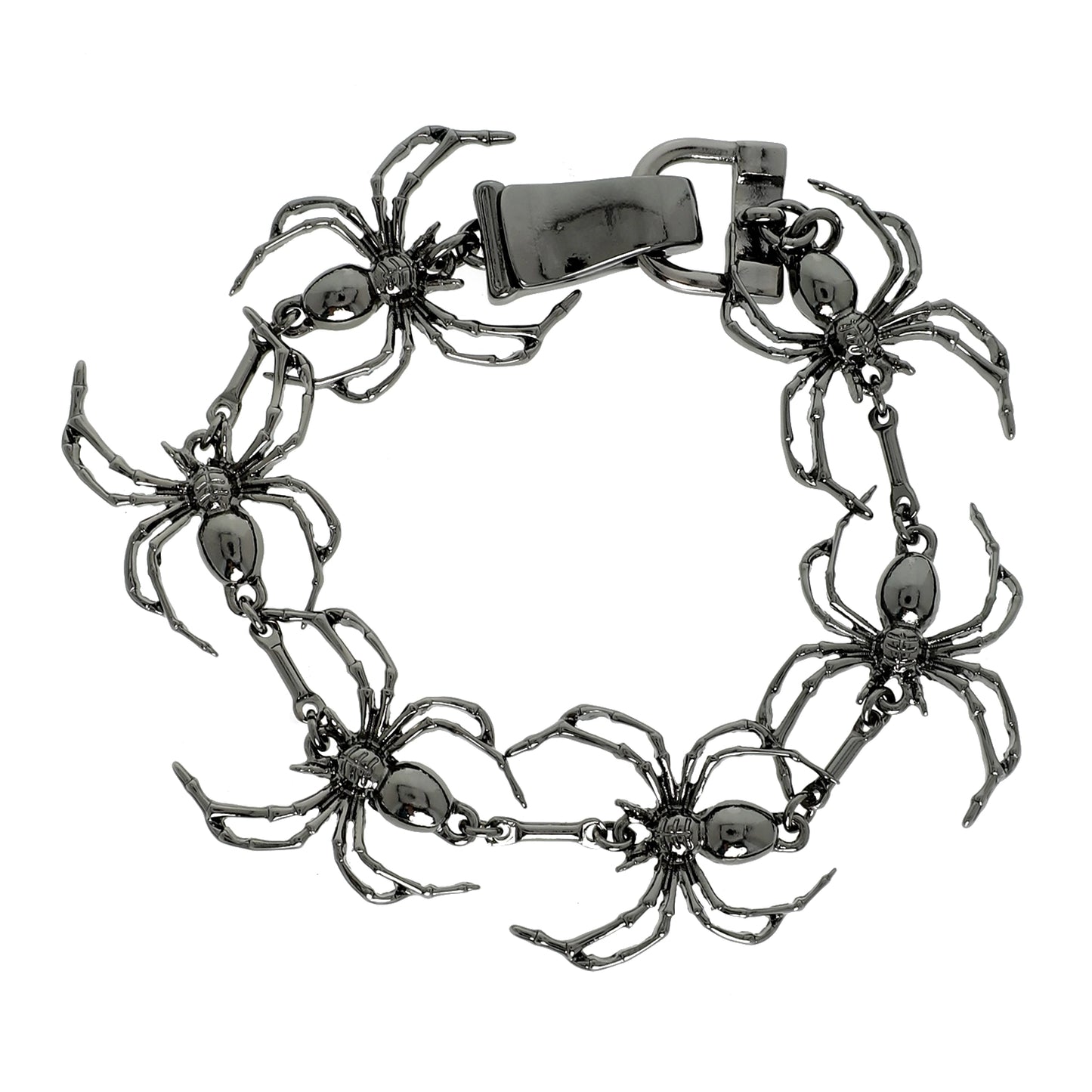Halloween Spooky Spider Magnetic Link Bracelet
