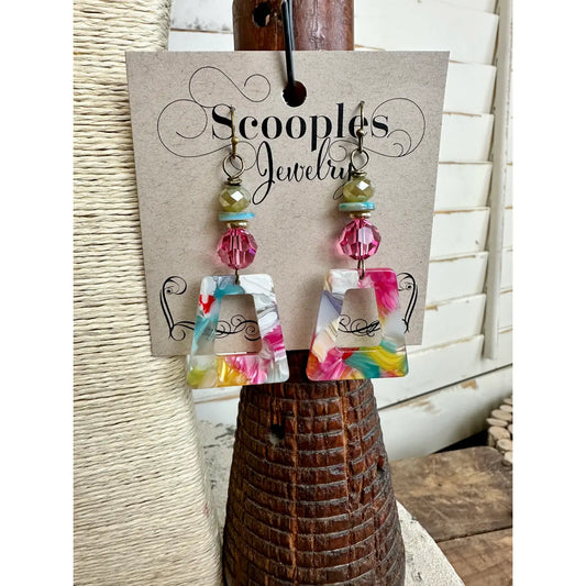 Rainbow Sorbet - Earring