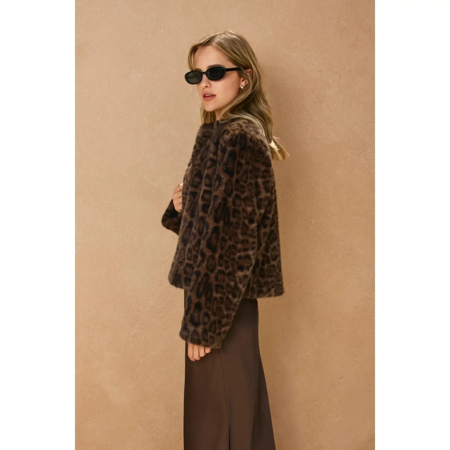 Chasing Horizons Faux Fur Jacket