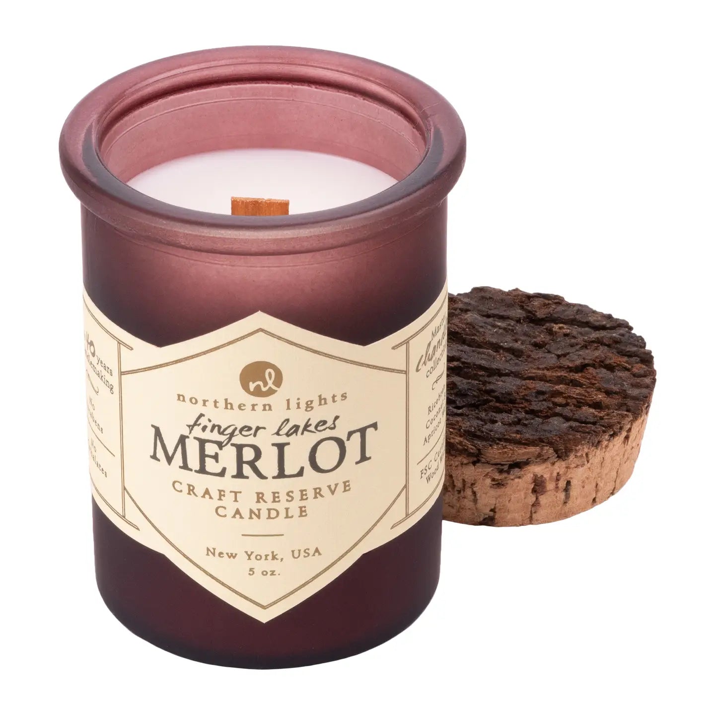 Finger Lakes Merlot Candle