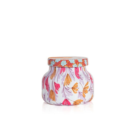 Pineapple Flower Pattern Play Petite Candle 8oz