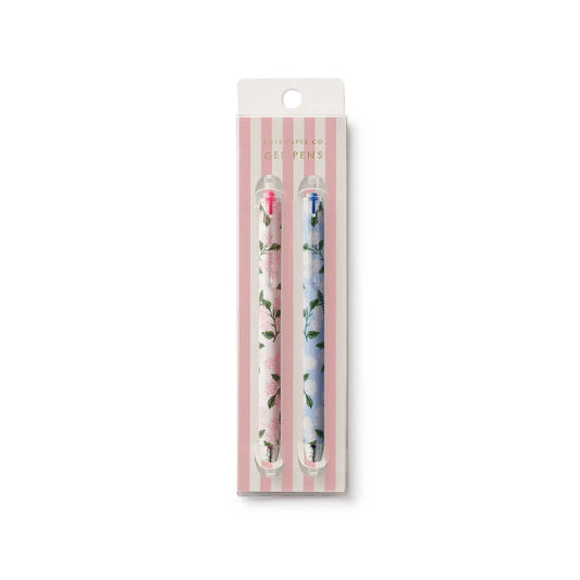 Hydrangea Gel Pen Set of 2