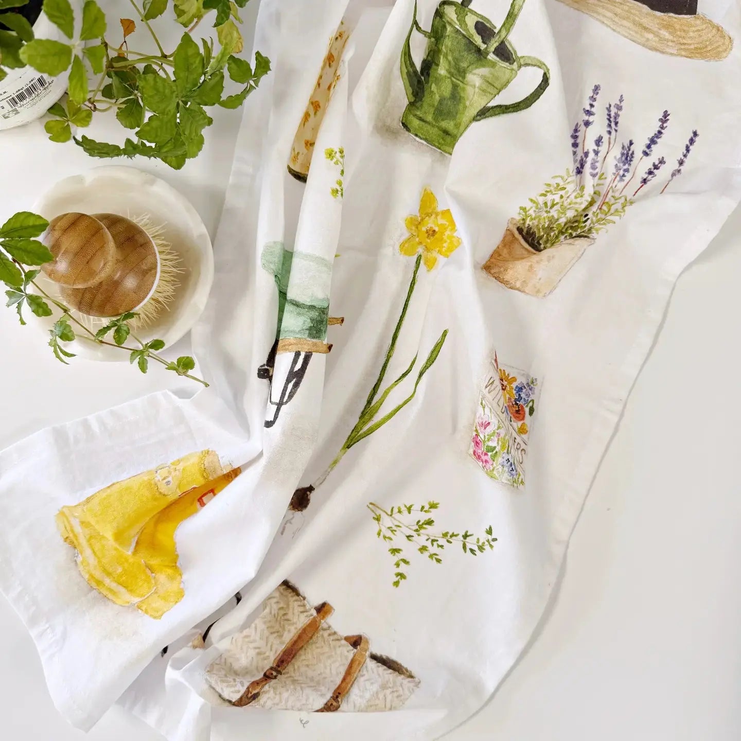 Garden Cotton Flour Sack Tea Towel