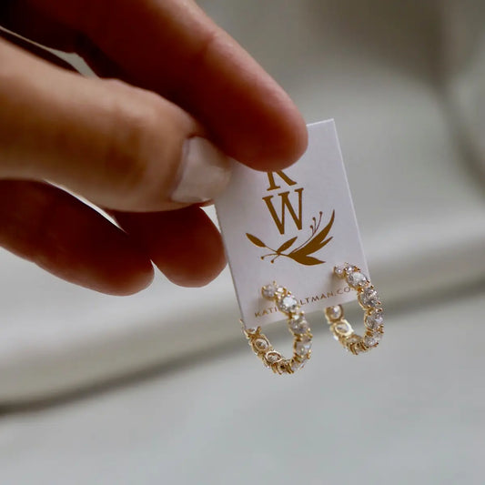 Stella Cz Eternity Hoops