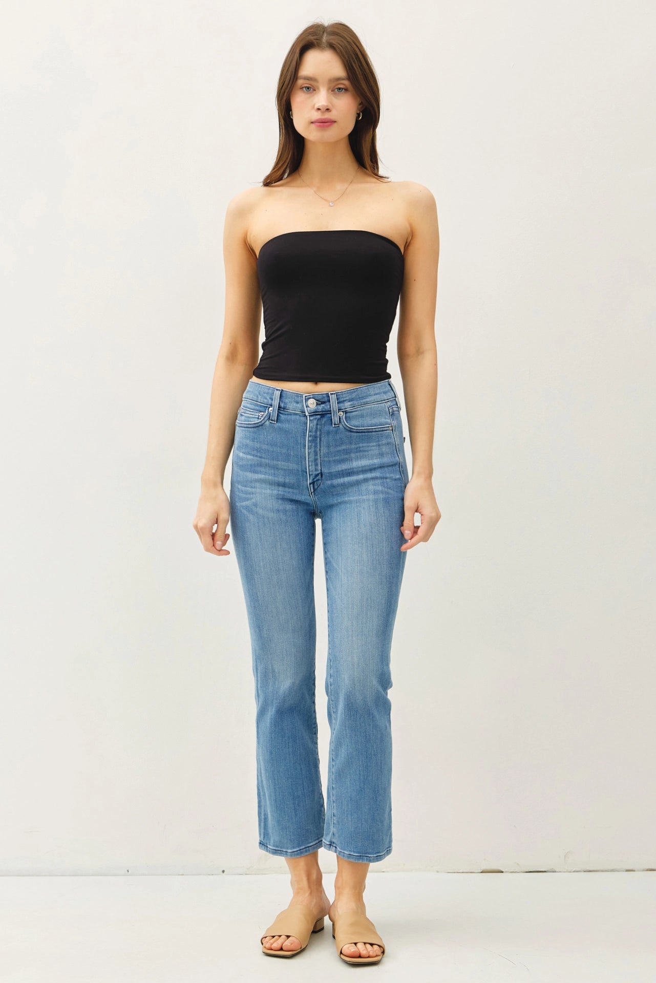 Basic Bandeau Top-Black
