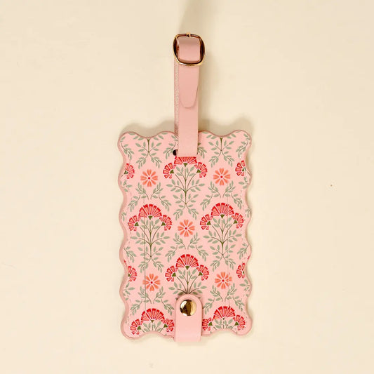 Jetsetter Luggage Tag–Everbloom Dusty Rose