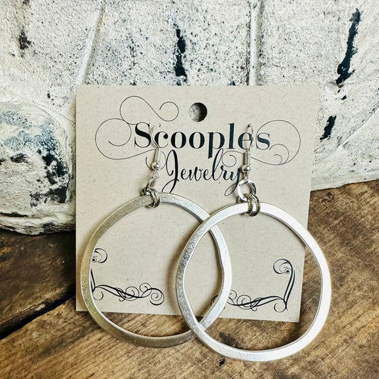 Rings and Hoops Silver-Earrings