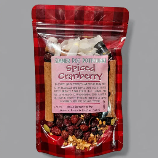 Potpourri Simmer Pot- Spiced Cranberry 3.5 oz.