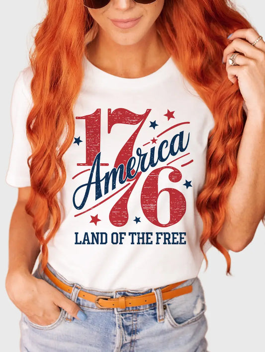 1776 Land of the Free Tee