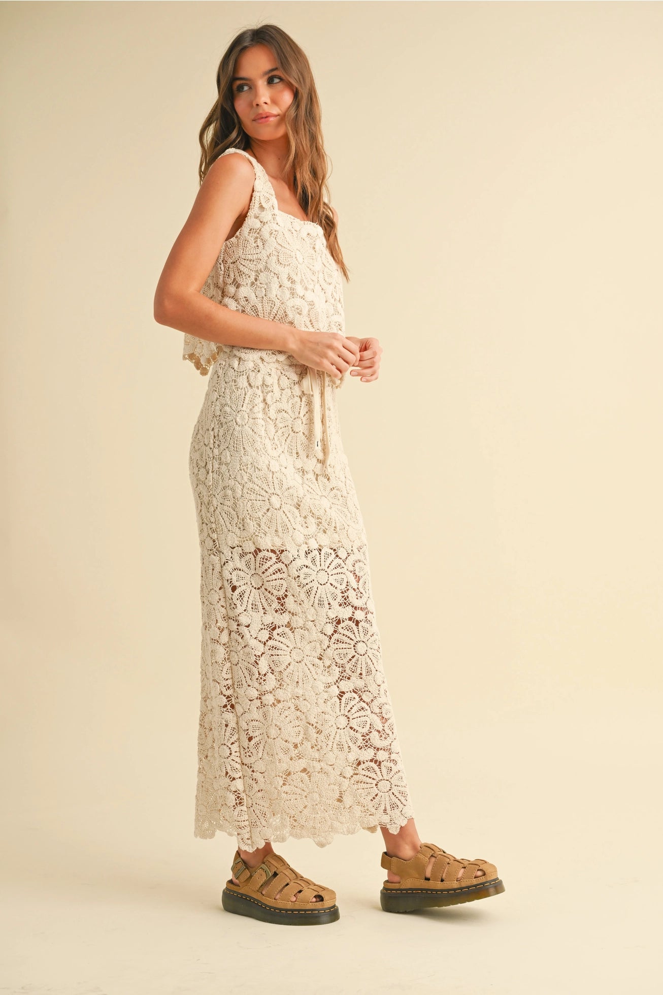 Tropea Crochet Knitted Skirt