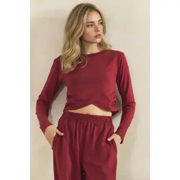 Cozy Twist Lounge Set-Charcoal