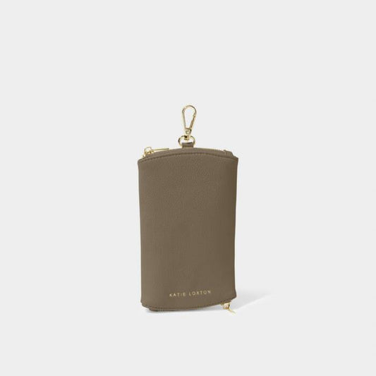 Katie LoxtonClip-On Sunglasses Case-Mink