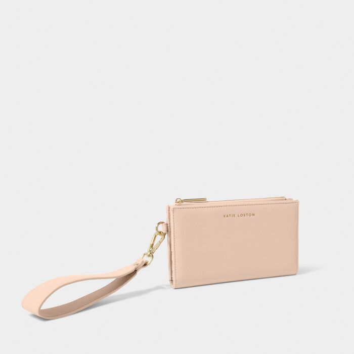 Katie Loxton Zana Wristlet Purse-Nude Pink